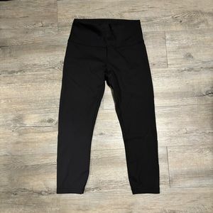 Lululemon Wunder Train 23" Black Size 8